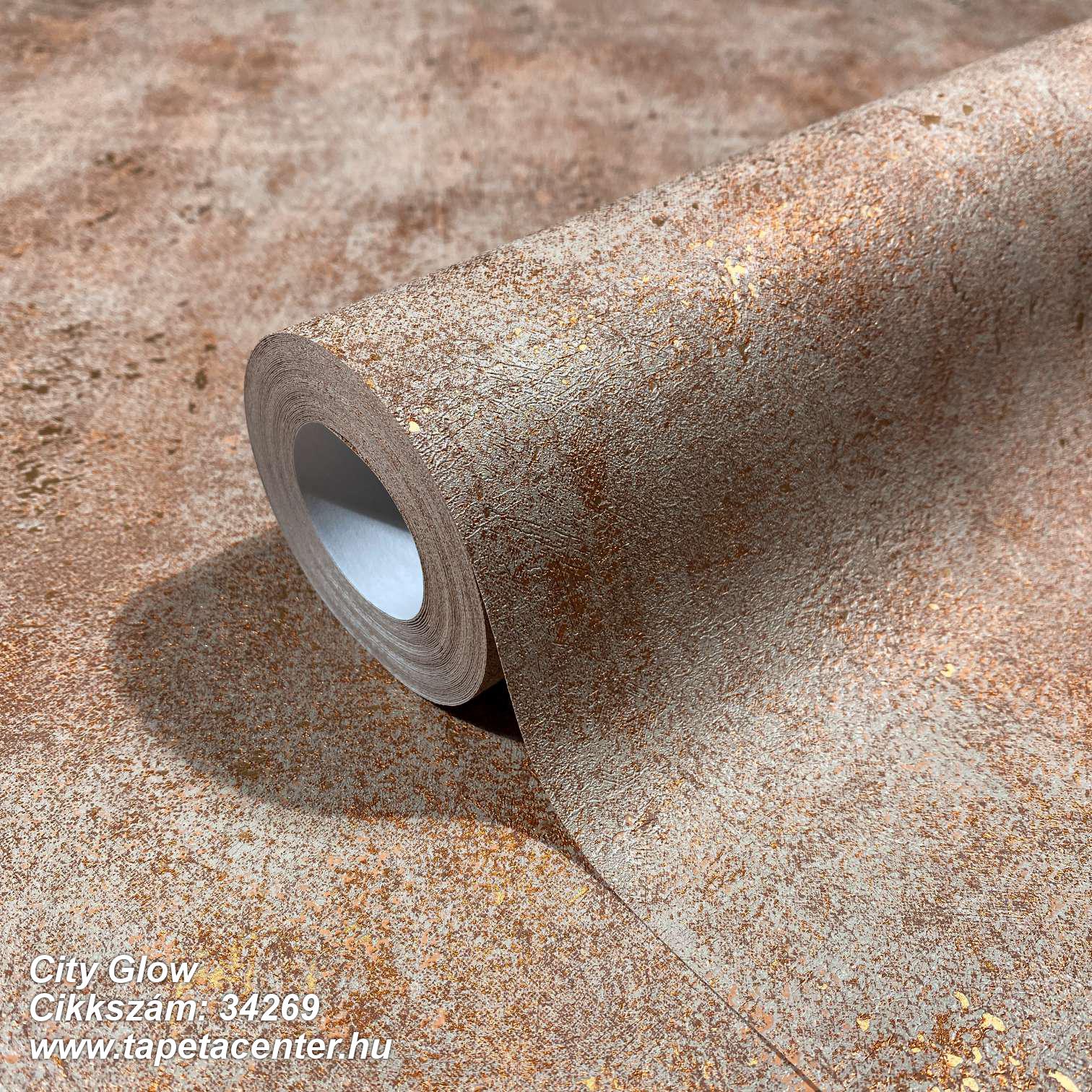 Beton,egyszínű,bronz,szürke,lemosható,vlies tapéta 